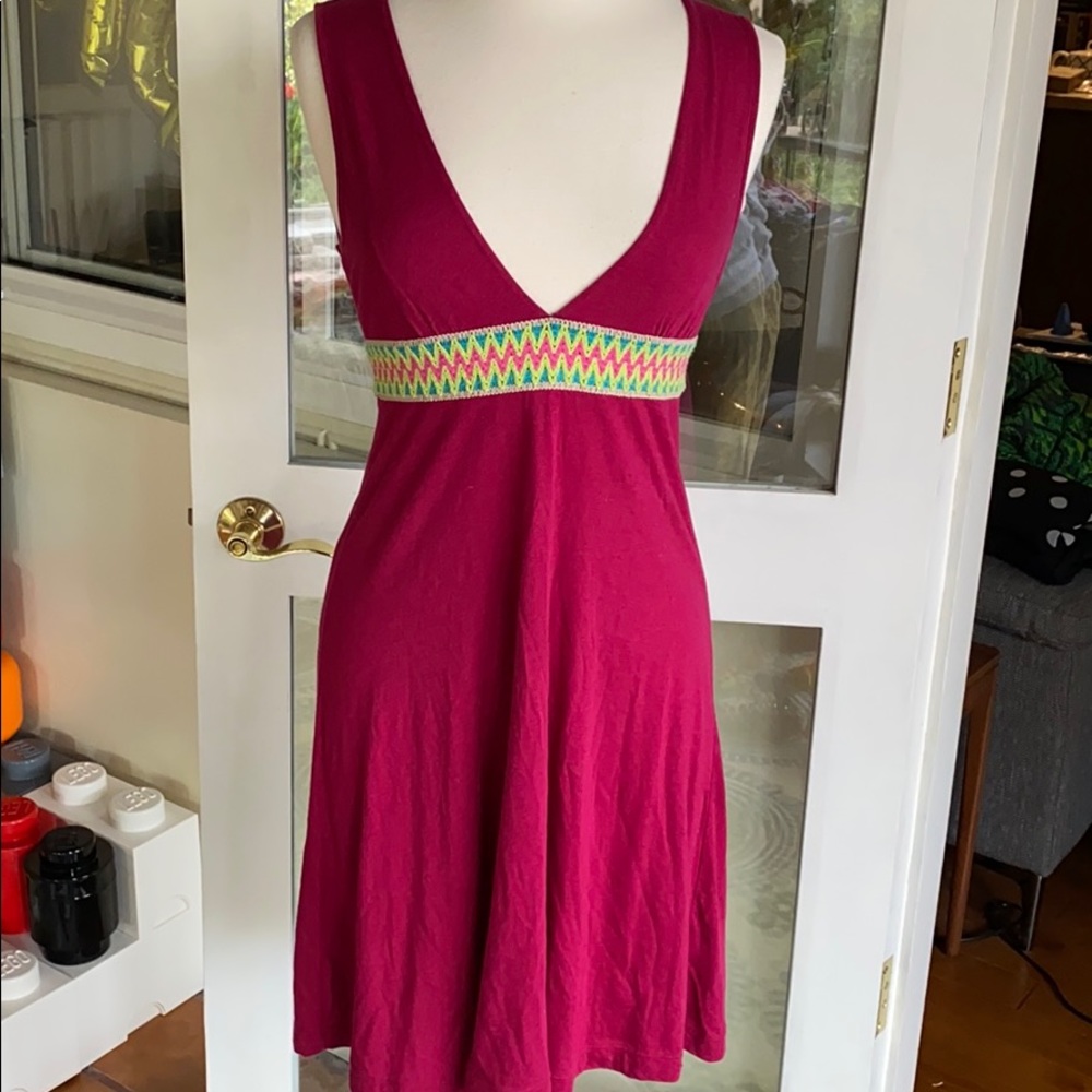 Anthro Free People Cotton Tencel Dress